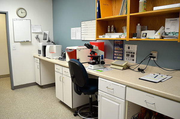 Bend Oregon Vet Clinic laboratory